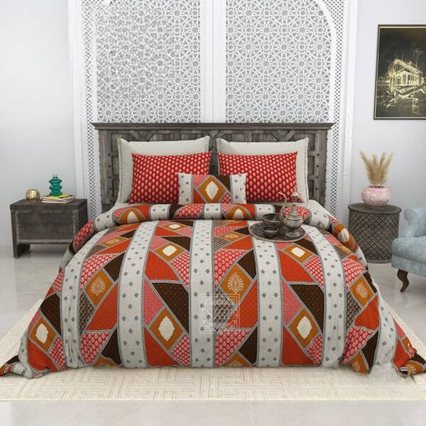 Bagru Jaipuri Hand Block Print | 250 TC | Pure Cotton Fabric | Maroon