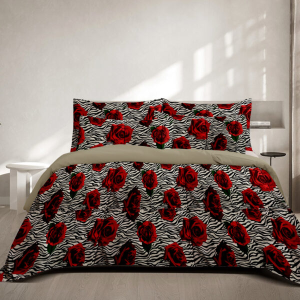 Cosy Threadz Floral Rose Print | 300 TC